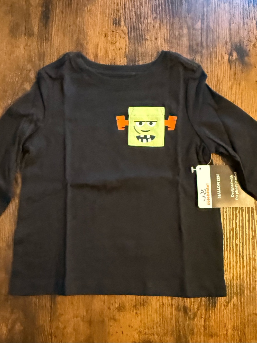Frankenstein Halloween Long Sleeve Shirt Size 18M